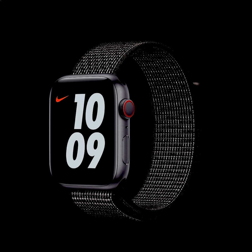 Apple Watch Nike loop band 44mm black/charcoal